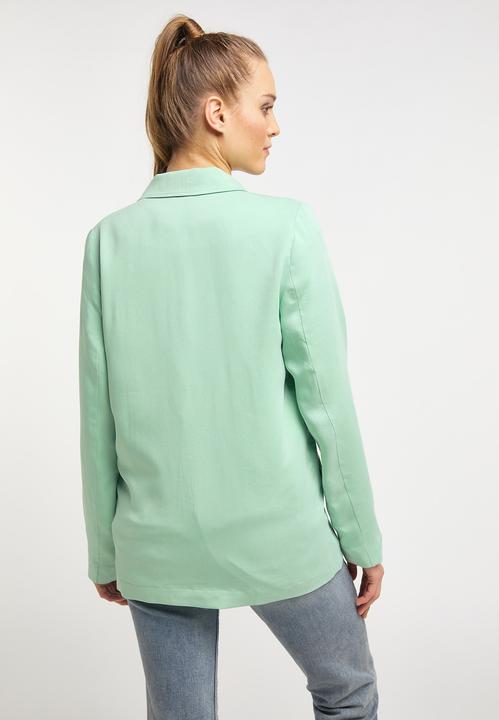 Productafbeelding Dreimaster Vintage Damesblazer mit Knopfreihen, fluweelzachte handgreep, ankermotief (L)