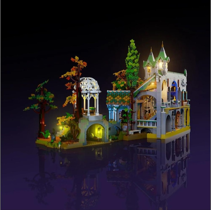 Produktbild Light my bricks LMB 2.0 LED Licht Set für LEGO® 10316 Der Herr der Ringe - Bruchtal