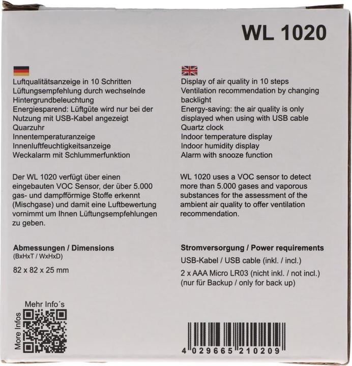 Produktbild Technoline WL 1020