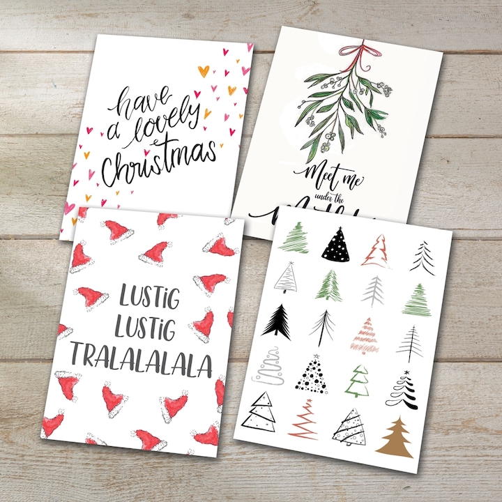 Produktbild Sigel Weihnachts-Postkarten-Set (1 Stk.)