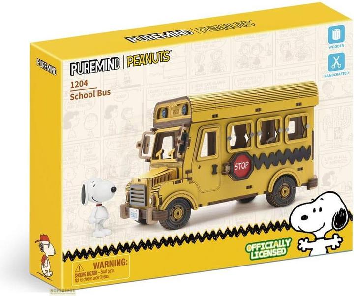 Immagine prodotto Pantasy Die Peanuts Puremind Bauset School Bus