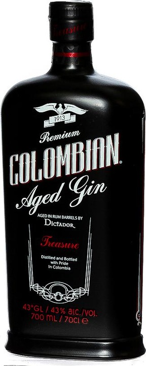 Image du produit Dictador Colombienne âgée noire (1 x 70 cl)