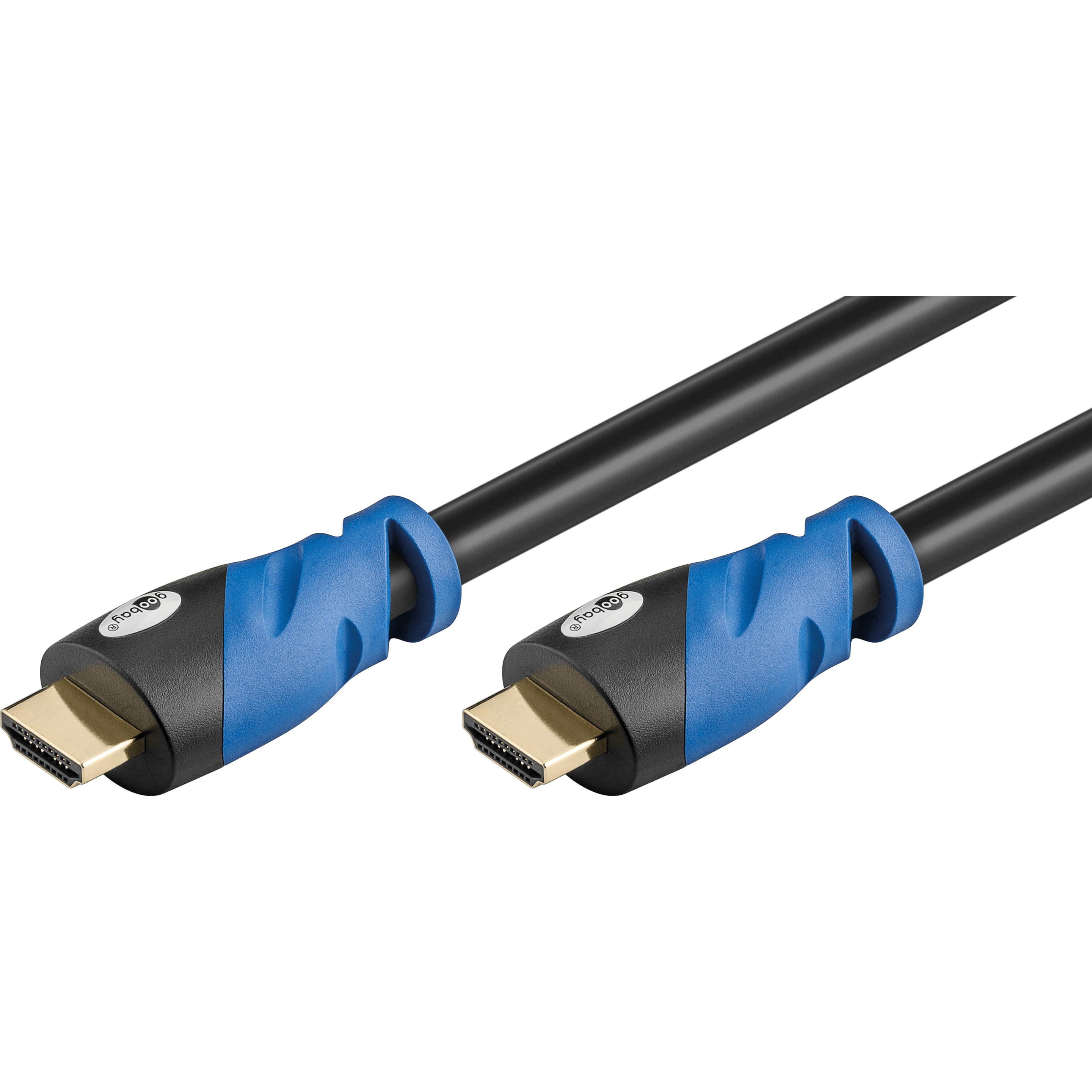 Goobay HDMI (Typ A) — HDMI (Typ A) (0.50 m, HDMI), Video Kabel