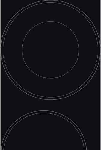 Actual product image Hotpoint HR 632 B Black Built-in Ceramic 4 zone(s) (58 cm, Electric hob)