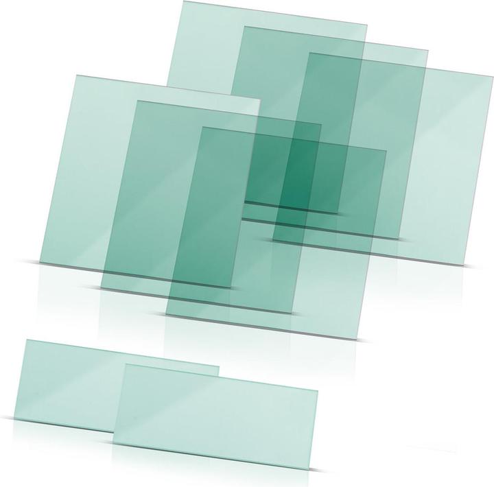 Produktbild Stahlwerk Vorsatzscheiben 8er Set Schweisshelm Ersatzscheiben ST 550 L (Gehörschutz Ersatzpolster)