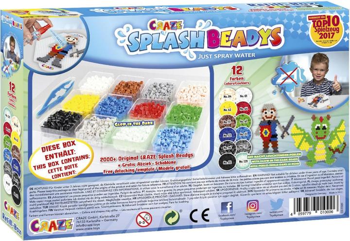 Produktbild Craze Splash Beadys Refill Set Boys