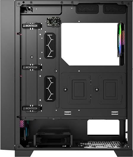 Actual product image Montech Air 1000 Premium Black (ATX, mATX, Mini-ITX)