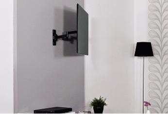 Produktbild Hama Fullmotion Ultraslim (Wand, 25 kg, 19" - 46")