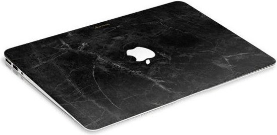 Produktbild Happy Plugs Computer Skin for MacBook Air 13” - Black Marble (Apple)