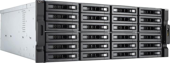 Produktbild QNAP TS-h2477XU-RP-3700X-32G, 24-bay, QuTS hero NAS, AMD Ryzen 7 3700X 8c, RAM, 2xGbE (0 TB)