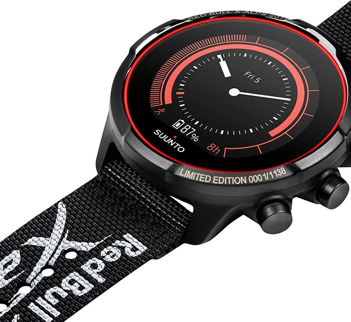 Actual product image Suunto 9 Baro Titanium Red Bull X-Alps Limited Edition (50 mm)