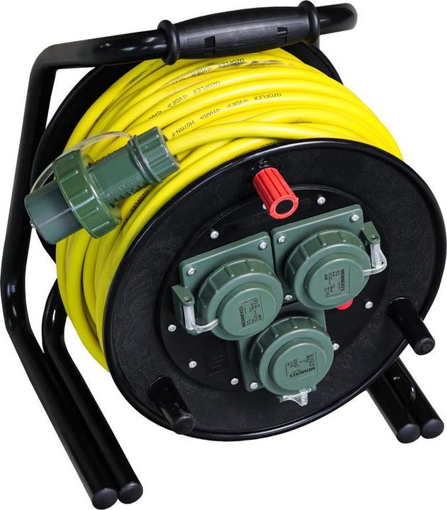Dönges Leitungsroller THW 230 V, 16 A, 50 m (50 m, 2.50 mm²)