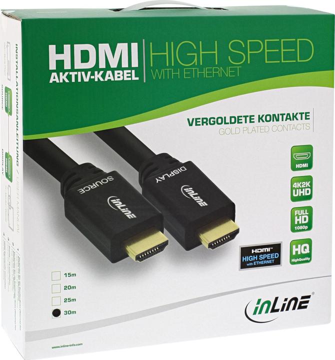 Image du produit InLine HDMI (Typ A) — HDMI (Typ A) (40 m)