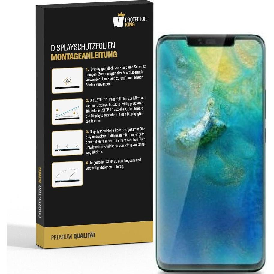 Thumbnail - Protectorking 4x Premium Displayschutzfolie 3D KLAR (4 Stück, Huawei Mate 20 Lite), Smartphone Schutzfolie