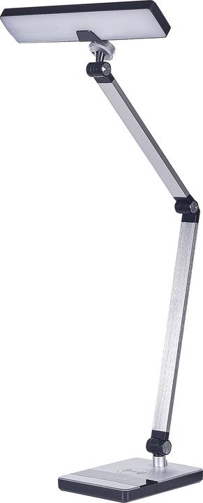 Image du produit Beliani Lampe de bureau LED métal argent 73 cm réglable LACERTA (920 lm)