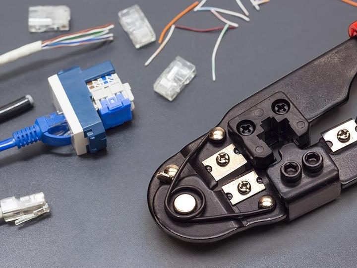 Actual product image Velleman Crimping Pliers for Western Plugs (270 mm)