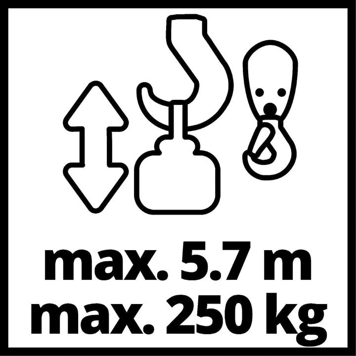 Produktbild Einhell Seilhebezug TC-EH 250