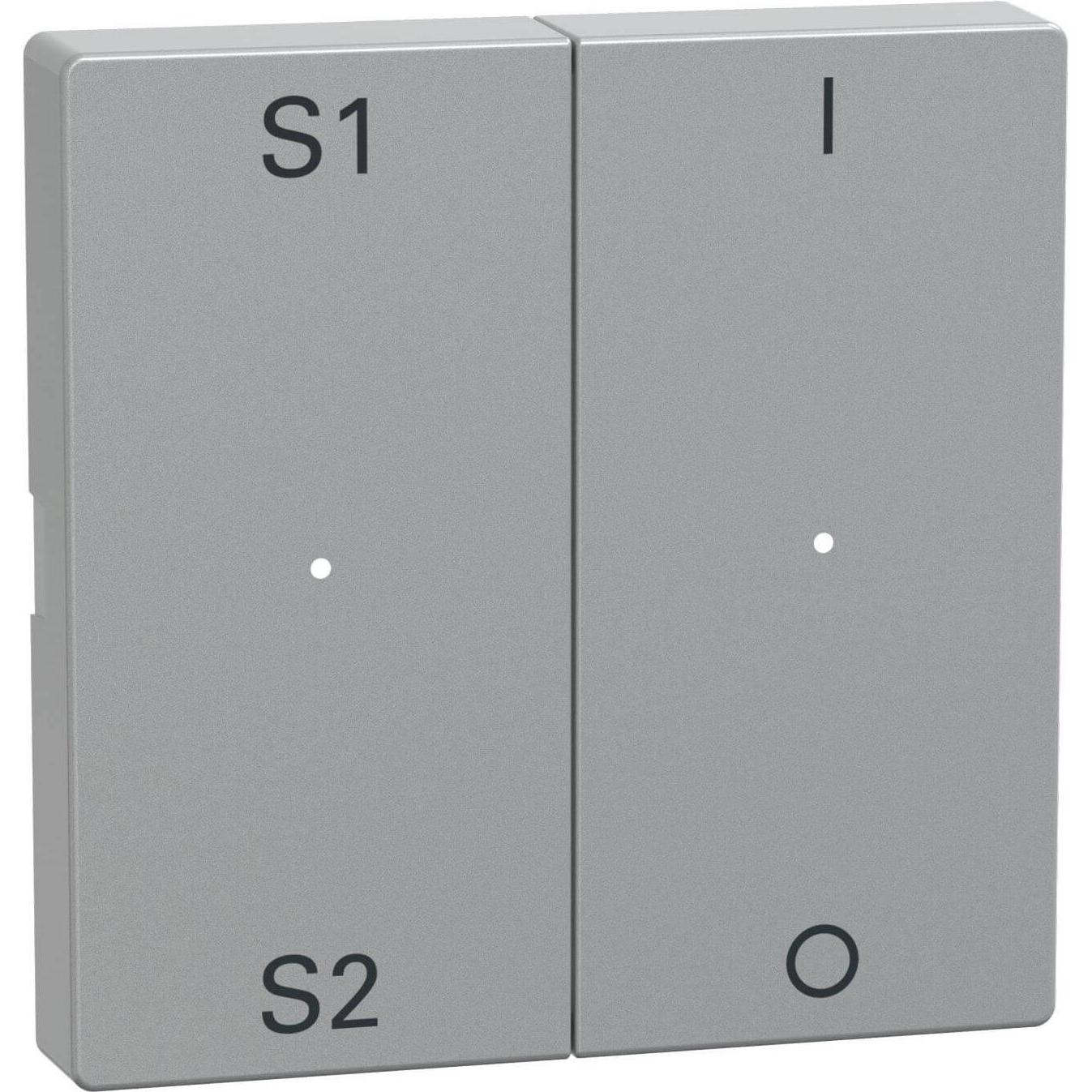 Merten, Zubehör Schalterprogramm, Wippen für Taster-Modul 2fach (Szene1/2, MEG5228-0460