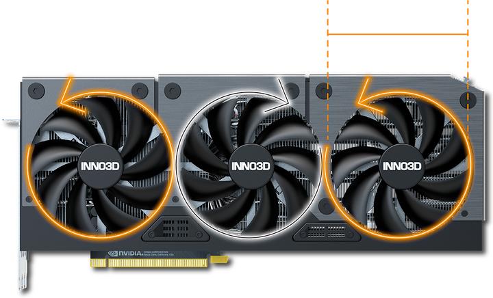 Immagine prodotto Inno3D GeForce RTX 4070 Ti SUPER X3 OC (16 GB)