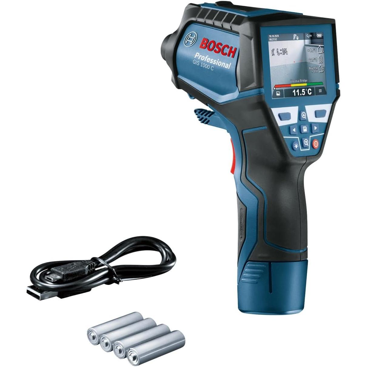 Bosch Professional, Termometro A Infrarossi, Gis 1000 C Professionale