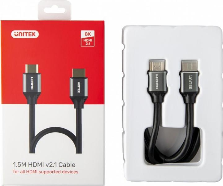 Produktbild Unitek HDMI (Typ A) — HDMI (Typ A) (5 m, HDMI, 2.1)