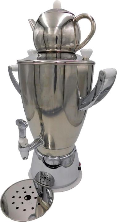 Image du produit Ich-zapfe Samovar électrique - Premium, SAMORAI 1, Argent (5 l)