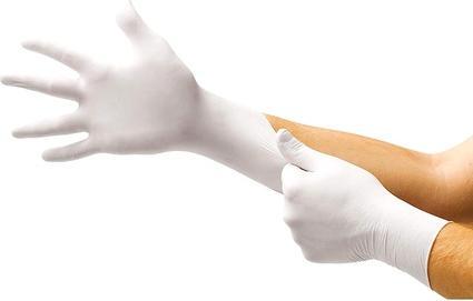 Produktbild Hygostar unisex Einmalhandschuhe SAFE PREMIUM weiss Grösse L 100 St. (L)