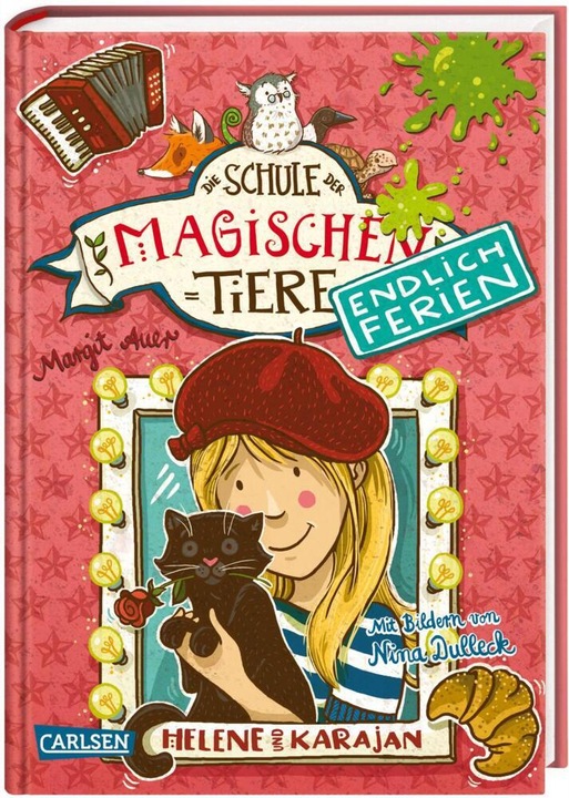 Actual product image Die Schule der magischen Tiere - Endlich Ferien 4: Helene und Karajan (German, Margit Auer, Nina Dulleck, 2019)