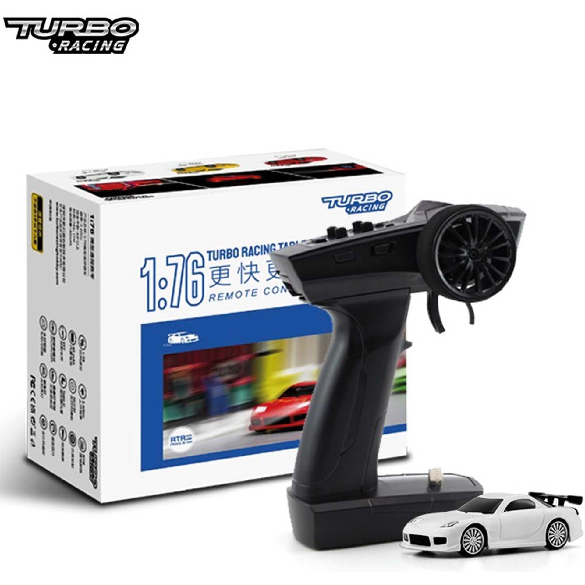 Thumbnail - Turbo Racing 1/76 C71 Sports RC Car RTR Weiss (RTR Ready-to-Run)