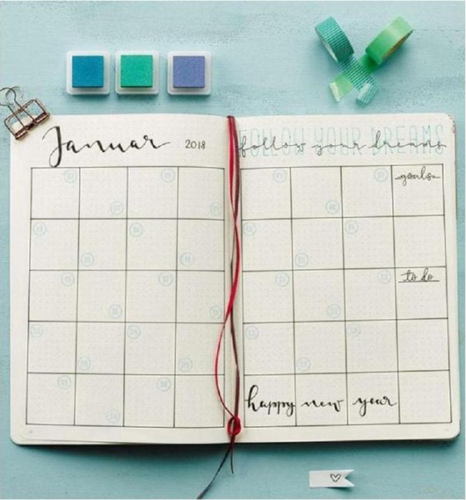 Produktbild Mein Bullet Diary selbstgemacht. So wird dein Kalender zum Kreativbuch (Deutsch, Nathalie Güllü, 2018)