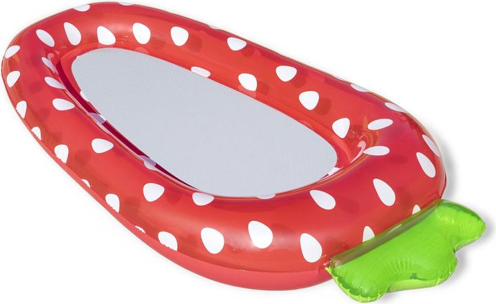 Produktbild Bestway Aufblasbare Netzmatratze Strawberry 178 x 103 cm 43644