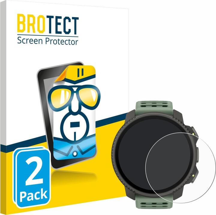 BROTECT Schutzfolie für Suunto Vertical 2 Displayschutz Displayschutzfolie Folie Klar Transparent