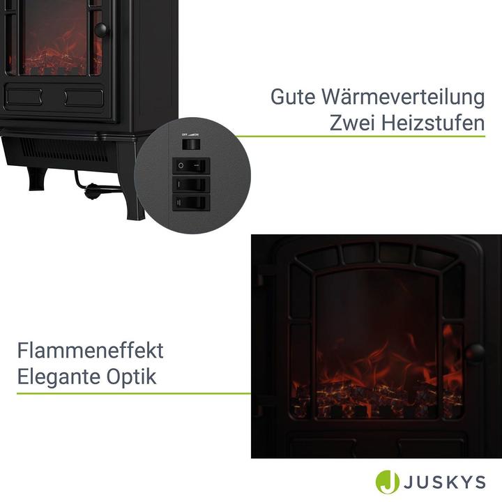 Image du produit Juskys Elektrokamin