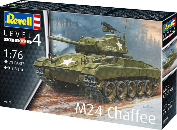 Actual product image Revell M24 Chaffee