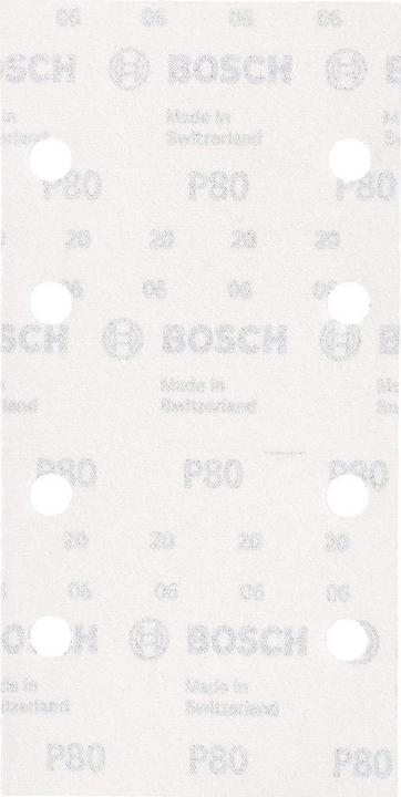 Produktbild Bosch Zubehör 10tlg. Schleifblatt-Set für Schwingschleifer K = 80 (80)