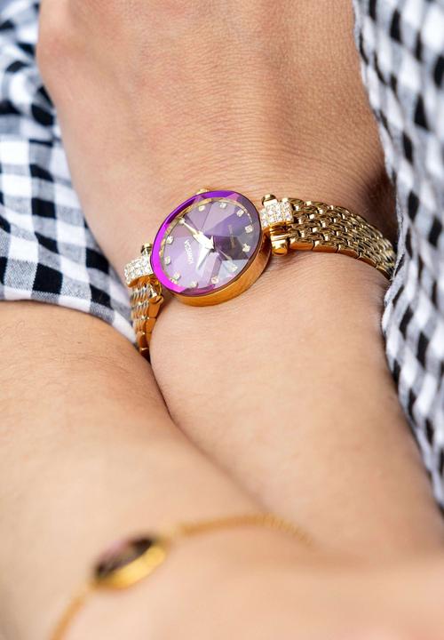 Actual product image Jowissa Facet rhinestones (Analogue wristwatch, 25 mm)