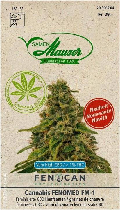 Produktbild Samen Mauser Cannabis Fenomed (Pflanzensamen)