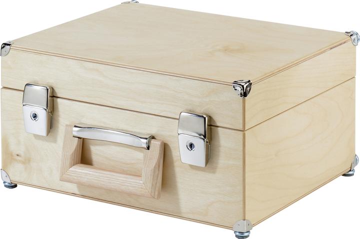 Esselte Moderationskoffer Franken UHMMKCH, B35 x T27 x H18 cm, Holz, 2200 teilig