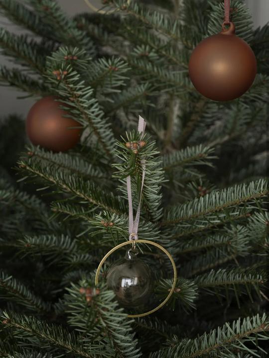 Actual product image Blomus JUHLA Weihnachtsschmuck M coffee 7cm 4tlg (4 x)