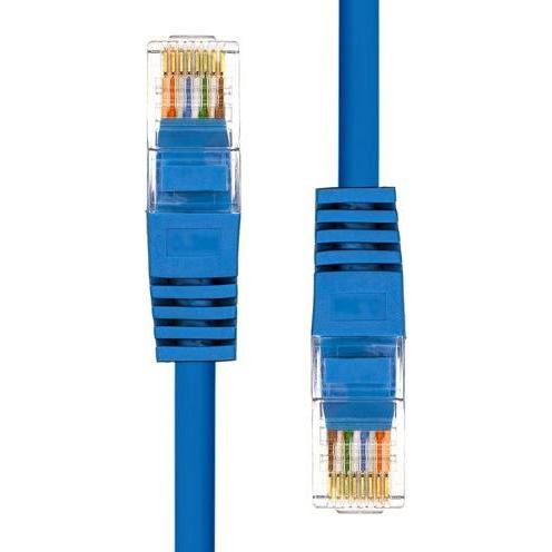 Thumbnail - ProXtend U/UTP CAT5e PVC AWG 24 CU Blue 3M (U/UTP, CAT5e, 3 m), Netzwerkkabel