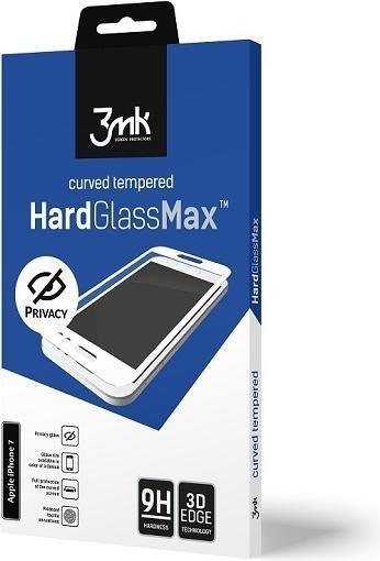 Produktbild 3MK Glass Max Privacy iPhone 6/6S Plus biały/white, FullScreen Glass Privacy (1 Stück, Apple iPhone 6, Apple iPhone 6s)