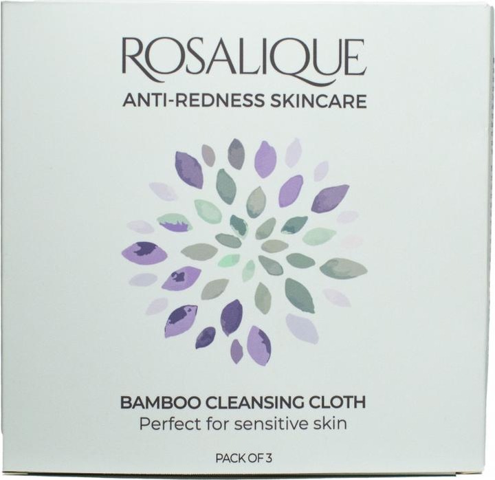 Rosalique Bamboo Cleansing Cloth 3 pcs (Reinigungstücher)