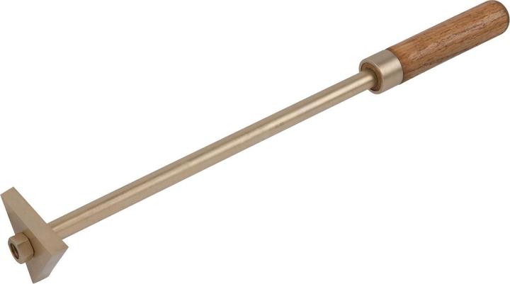 Actual product image KS Tools BRONZEplus triangular plate scraper, non-sparking, 420x70 mm (1 pcs.)