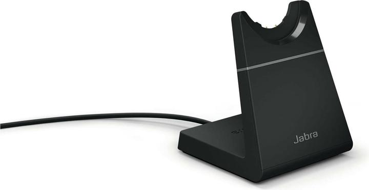 Actual product image Jabra Headset Evolve2 65 Duo UC Black, USB-A, charging cradle (Wireless, USB-A)