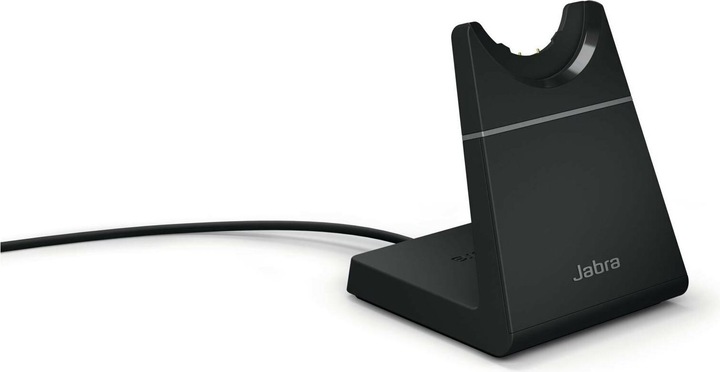 Actual product image Jabra Headset Evolve2 65 Duo UC Black, USB-A, charging cradle (Wireless, USB-A)