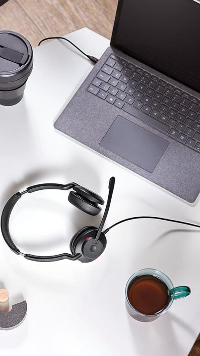 Actual product image Jabra EVOLVE2 30 SE USB-C MS (Cable, USB-C)