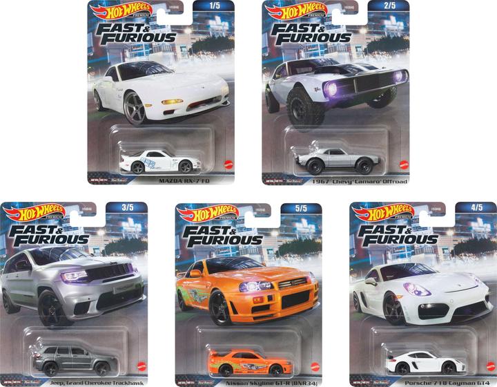 Hot Wheels Premium Fast & Furious (1 pièce - Assorti)