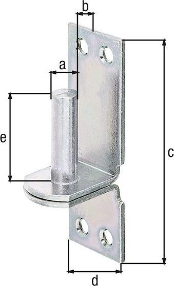 Immagine prodotto GAH Morsetto DI su piastra 13x11mm galvanica gialla zincata (Bozzelli, 10 pz.)