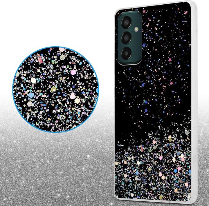 Image du produit Cadorabo Coque pour Samsung Galaxy M13 4G TPU funkelnder Glitter (Samsung Galaxy M13)