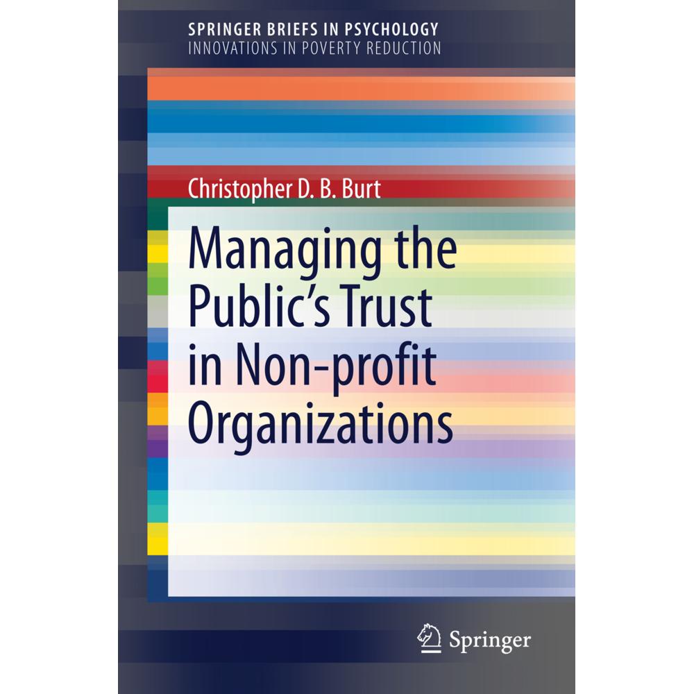 Managing the Public's Trust in Non-profit Organizations, Fachbücher